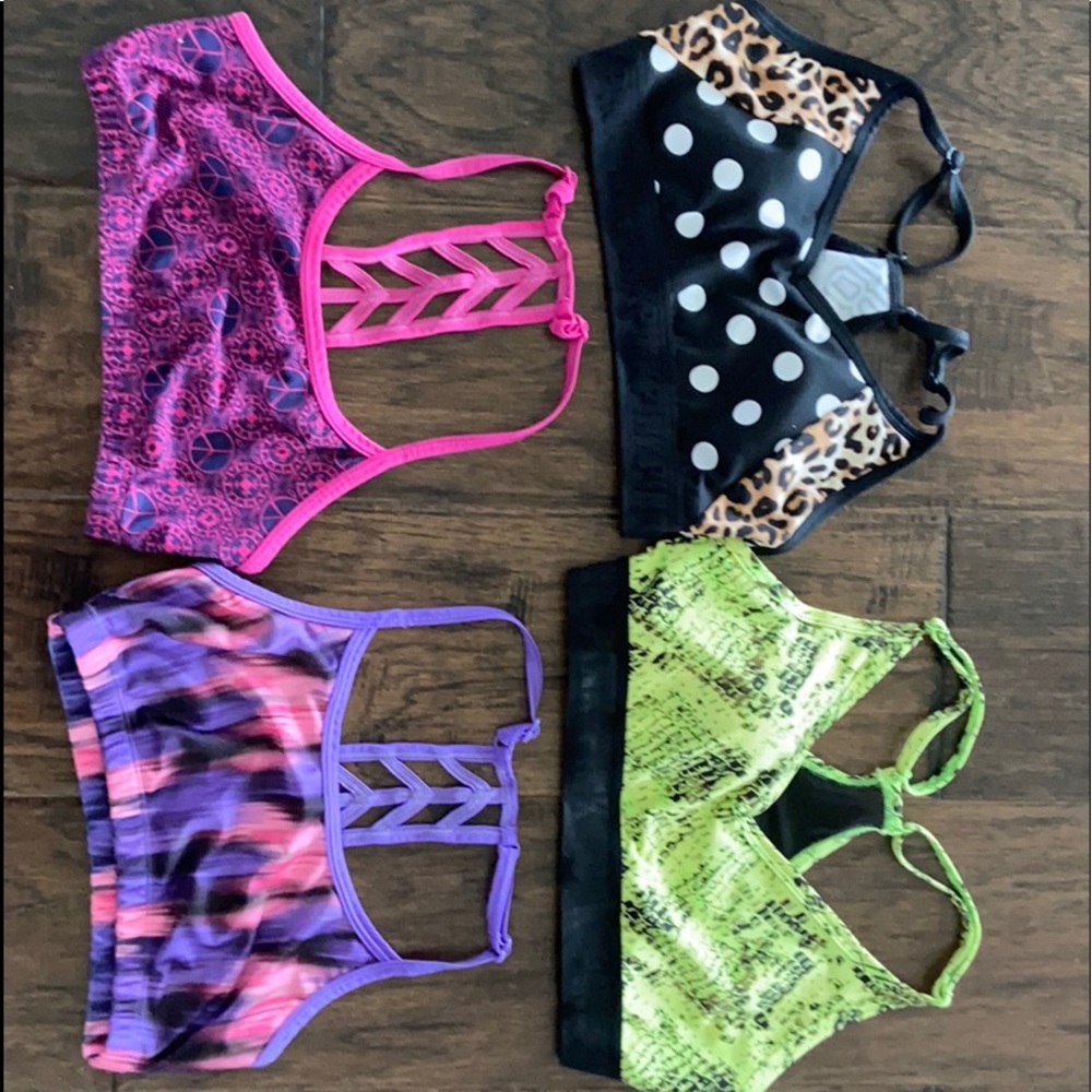 SOLD       4 Sports bras